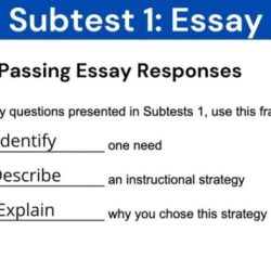 Rica subtest 3 practice test