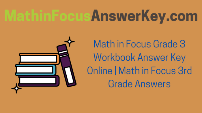 Math in focus course 1a answer key