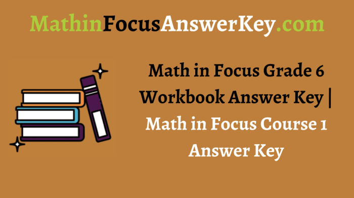 Math in focus course 1a answer key