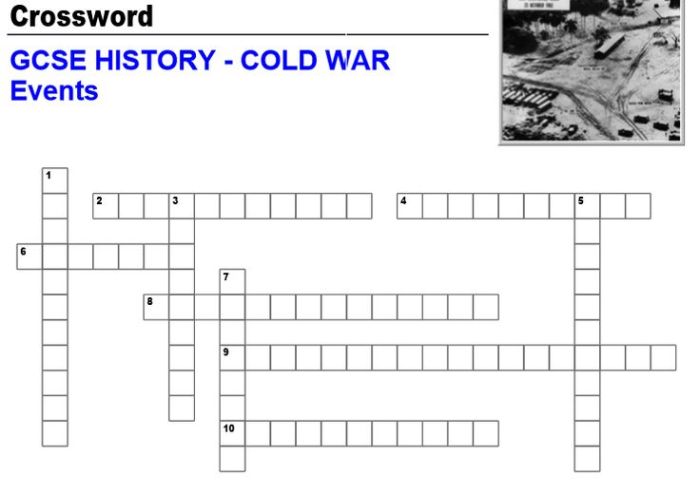 Crossword war cold curated reviewed