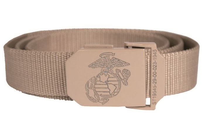 Length of the web belt usmc