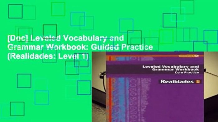 Realidades 1 workbook answers guided practice