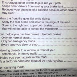 Indiana motorcycle permit test study guide