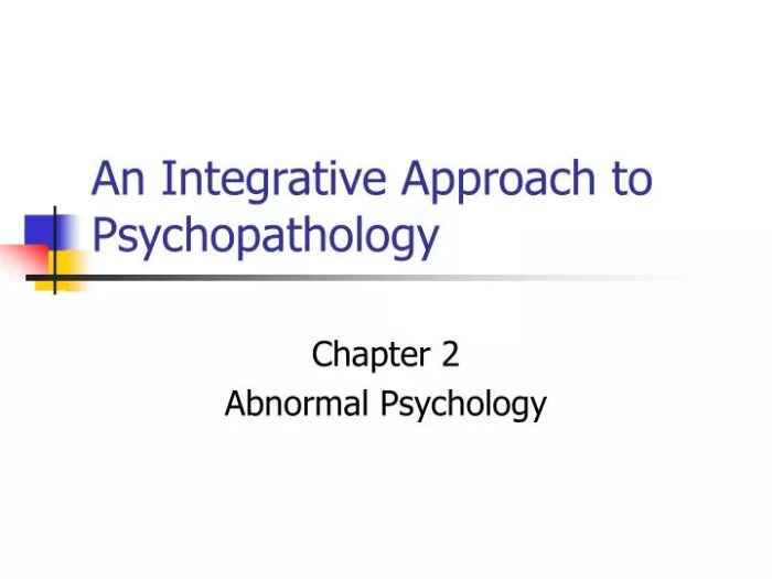 Psychopathology an integrative approach to mental disorders 9th edition